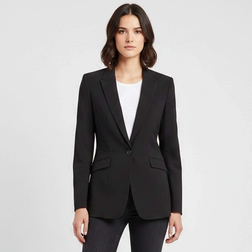 Blazer burberry noir laine - noir,