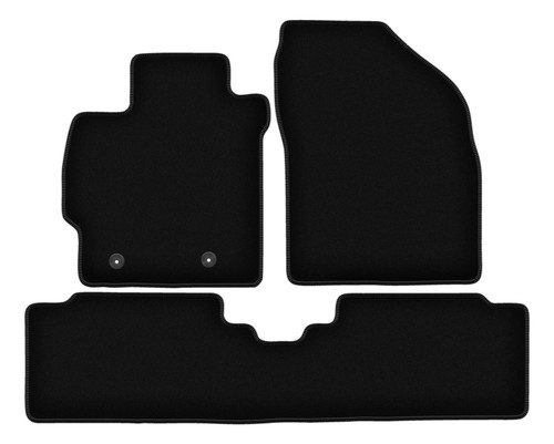 Tapis sol velours noir - tapis, de