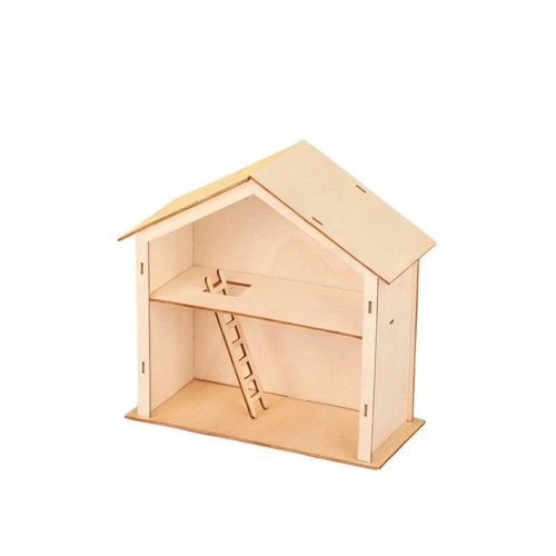 Cabane bois peindre diy - en,