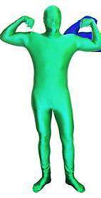 Green spandex zentai bodysuit - spandex,