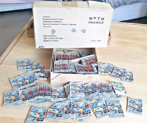 Lot 250 pochettes jurassic - 250,