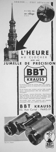 Publicité 1935 krauss - 1935,