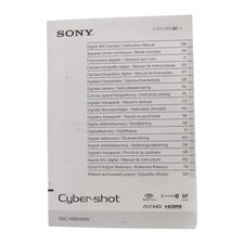 Sony Cyber-Shot Appareil Photo Numérique Digital Camera DSC-HX9 / HX9V