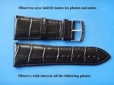 30 mm BRACELET DE MONTRE NOIR