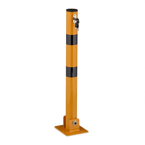 Poteau parking rabattable - de,