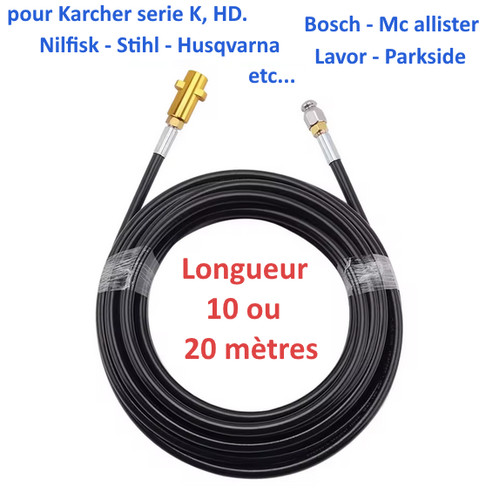 Tuyau nettoyeur laveur haute - nettoyeur,