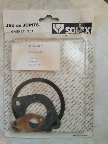 Pochette joint carburateur
