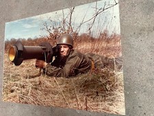 Agrandissement Photo Ancienne  MANURHIN APILAS  ANTICHAR 50cm X 70 Cm