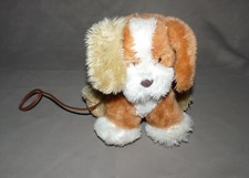 Peluche doudou jouet Mon petit chien en laisse BE
