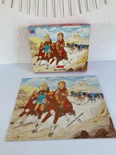 2 ⚜️ Ancien Puzzle Rody Le Petit Cid MB 100 Pieces Complet Année 1982 Vintage