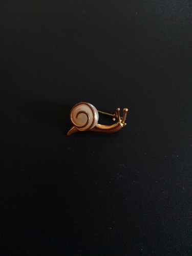 Ancienne broche escargot