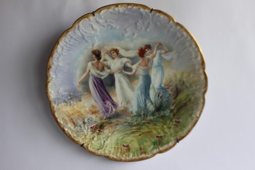 Grande assiette decorative