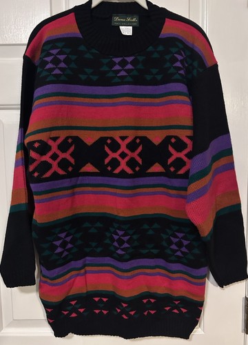 Vtg dana scott aztec geometric - scott,