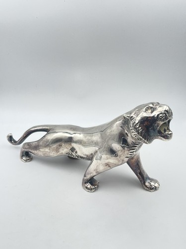 Panthère bronze argenté - argenté, &