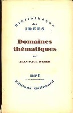 Domaines thematiques Paperback