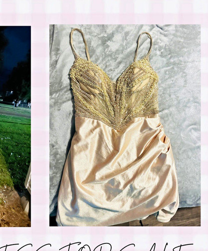 Gold corset lace beaded - corset,