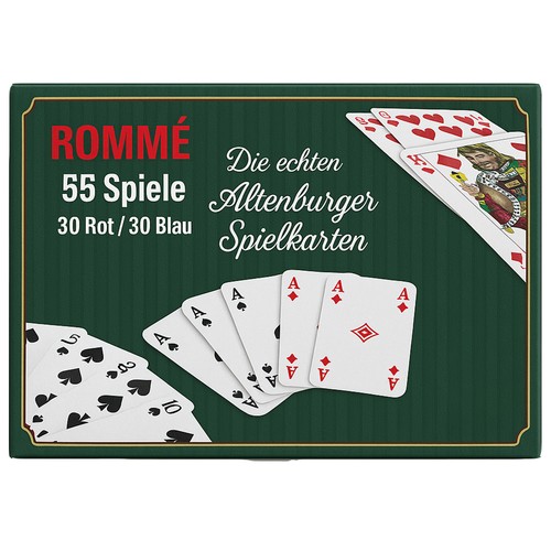Cartes ass altenburger rommé - cartes,