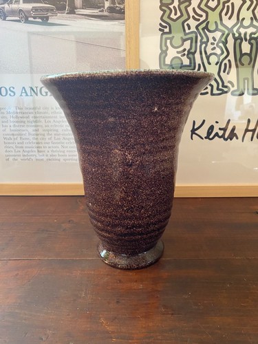 Vase céramique accolay 1960 - vase,