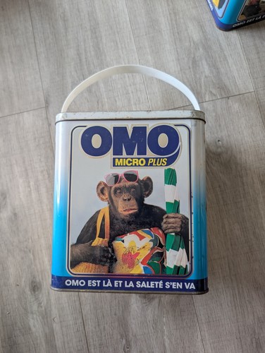 Baril publicitaire lessive omo - baril,