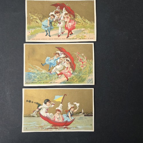 Chromos anciens dorés fin - 3,