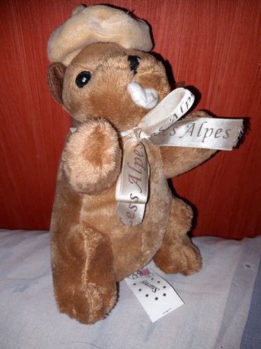 Ddb peluche marmotte casquette - marmotte,