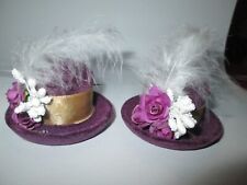 Contenants a dragées ( mariage ) en forme de chapeaux 64 pièces