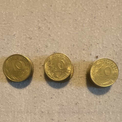 Lot pièces françaises - lot,