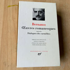 livre la Pléiade Bernanos - Oeuvres romanesques / Dialogue des Carmélites 2015
