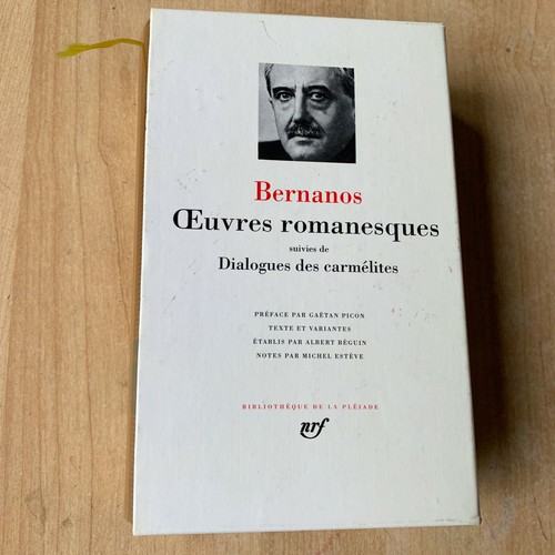 Livre pléiade bernanos - la,