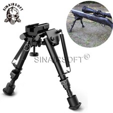 Adaptateur bipode rotatif à ressort réglable de 6 -9 pouces pour fusil de chasse