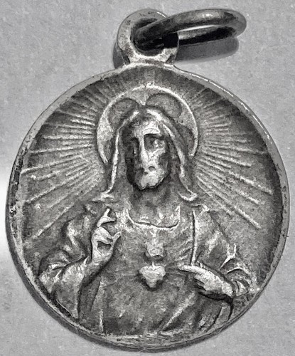 Pendentif médaille religieuse