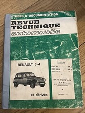 REVUE TECHNIQUE Renault 4 L R