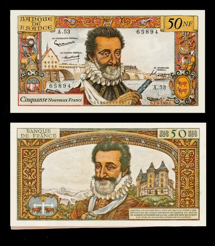 1959 nouveaux francs - nouveaux,