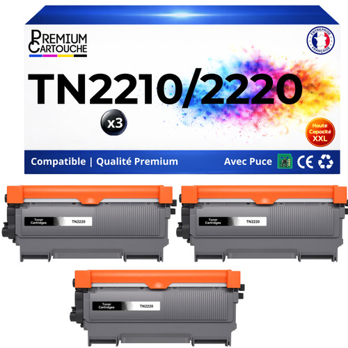 Pack tn2220 tn2210 - 3,