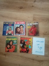 1970/1975 LOT 5 magazines pour