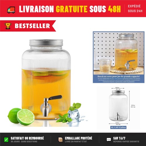 Distributeur boisson verre - en,