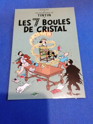 Carte postale tintin 081 - postale,