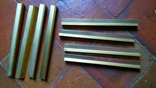 Poignée tiroir aluminium - 8,
