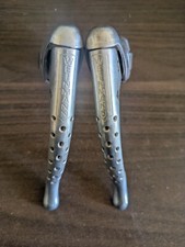 Poignées leviers de frein vélo de course vintage ancien WEINMANN aluminium