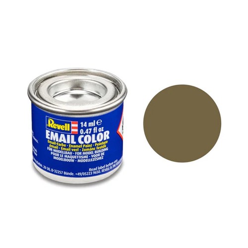 Peinture émail brun olive - émail,