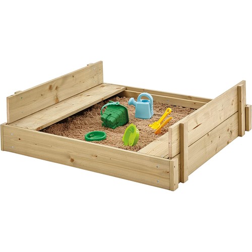 Bac sable play toys bois - sable, tp