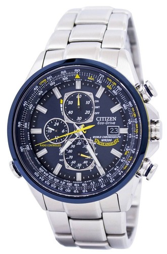 Montre citizen cadran bleu - cadran,