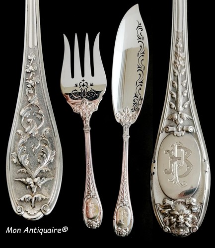 Rare christofle couvert - christofle, de