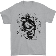 A Grenouille sur Un Champignon