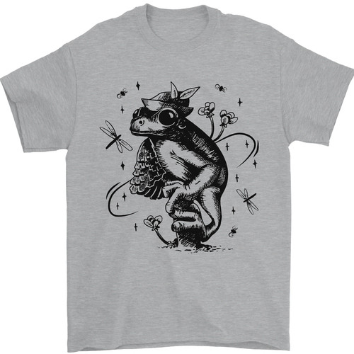 Grenouille sur un - un,