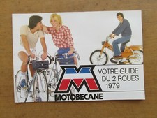 MOTOBECANE CATALOGUE VELOS ET MOBYLETTES 1979 PUBLICITAIRE VELO ANCIEN