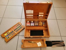 Boîte coffret peinture aquarelle extra-fine REMBRANDT Royal Talens bois 42godets