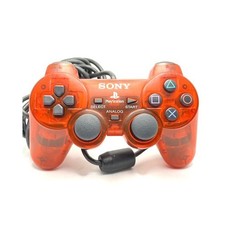 ✅Manette Ps2 Officielle Dual shock Rouge Crimson Red Controller Pad Playstation