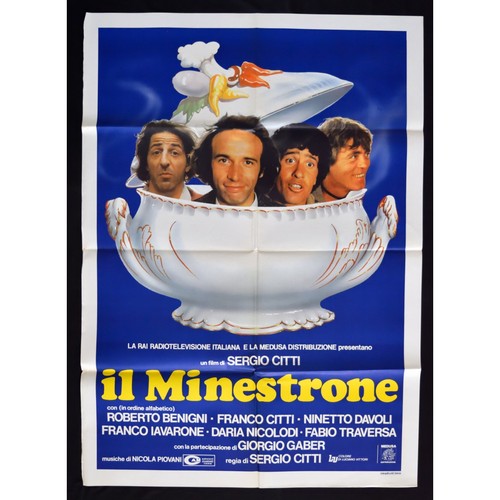 Affiche minestrone benigni - affiche,