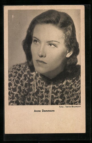 Carte postale actrice - carte,